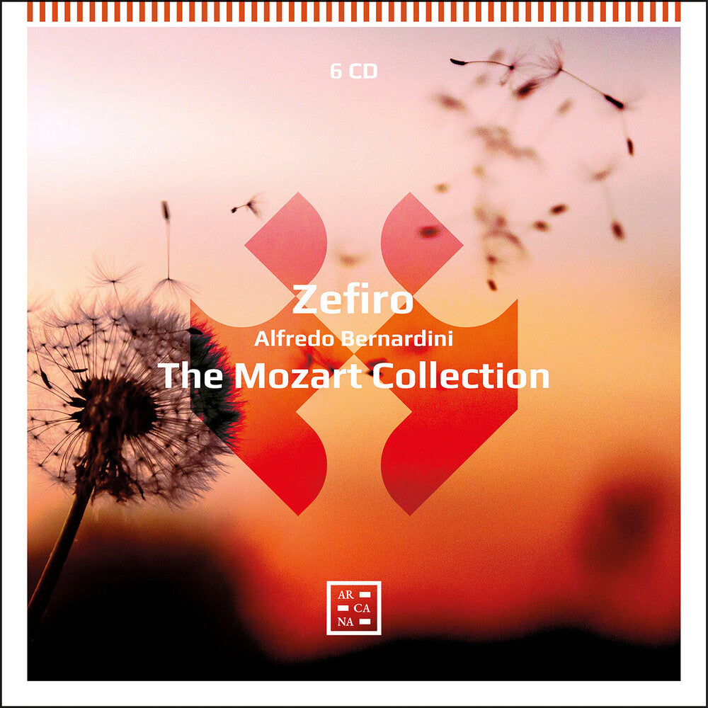 the album cover for Mozart / Bernardini / Zefiro - Mozart Collection