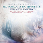 the album cover for Burtner - Six Ecoacoustic Quintets
