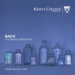 the album cover for Parker Ramsay - Bach: Goldberg Variations (Arranged for Harp)
