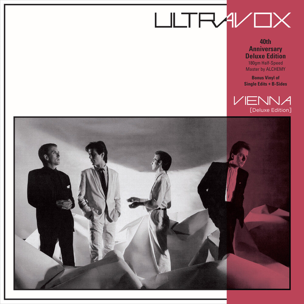 the album cover for Ultravox - Vienna [Deluxe Edition: Half Speed Master]: 40th Anniversary