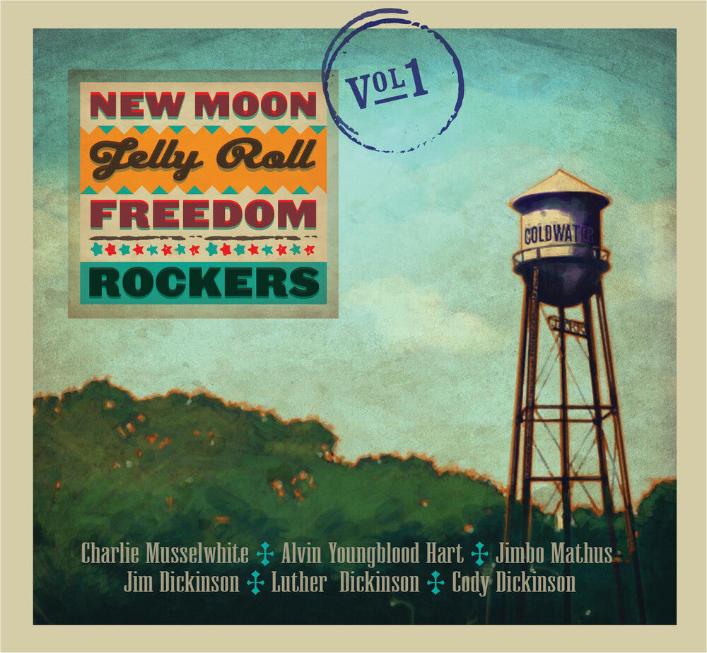 the album cover for New Moon Jelly Roll Freedom Rockers - Vol 1
