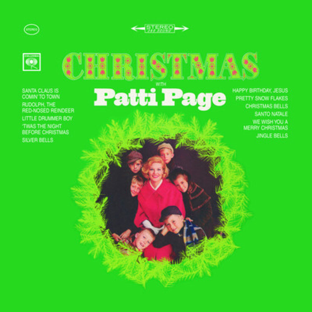 the album cover for Patti Page - Xmas With Patti Page