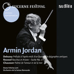 the album cover for Chausson / Lott / Jordan - Chausson Debussy & Roussel
