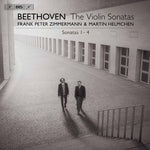 the album cover for Beethoven / Zimmermann / Helmchen - Violin Sonatas Nos 1-4