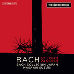 the album cover for J Bach S / Suzuki - St John Passion