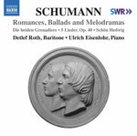 the album cover for Schumann / Roth / Eisenlohr - Romances Ballads & Melodrama
