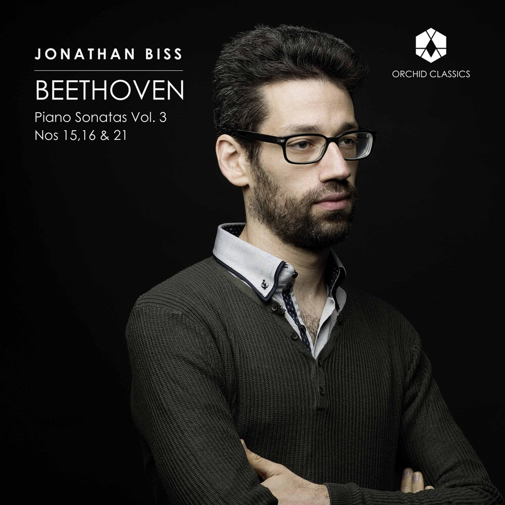 the album cover for Beethoven / Biss - Piano Sonatas 3