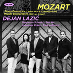 the album cover for Dejan Lazic - Mozart: Piano Quartets Nos. 1 & 2