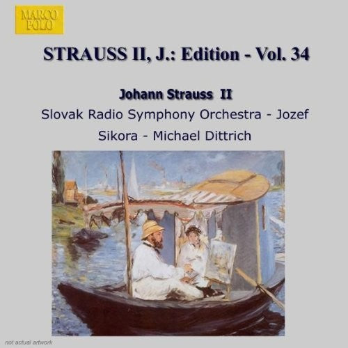 the album cover for Strauss - Edition 34