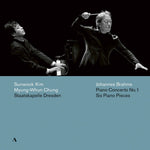 the album cover for Brahms / Sachsische Staatskapelle Dresden / Chung - Piano Concerto 1