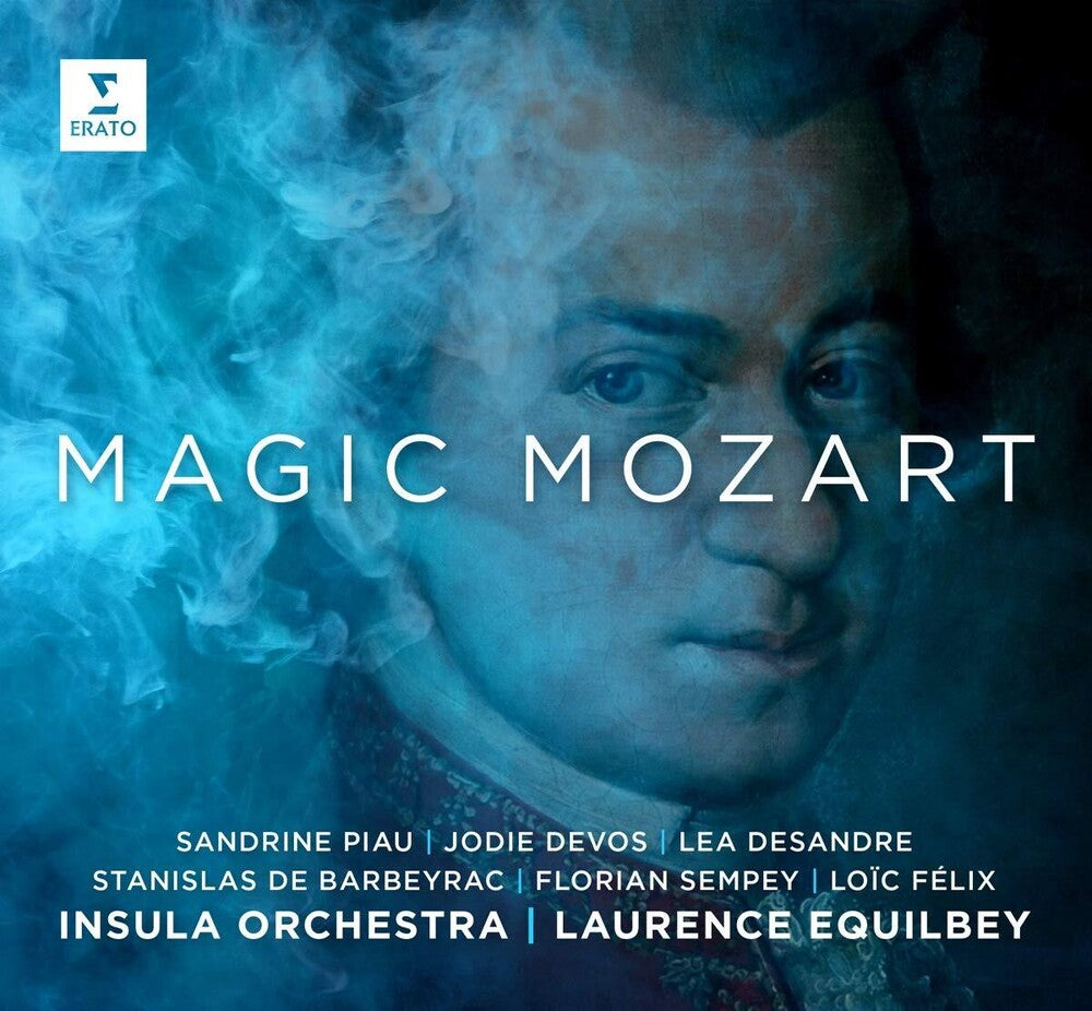 the album cover for Sandrine Piau / Desandre,Lea / Devos,Jodie - Magic Mozart (Arias & Scenes) [Digipak]