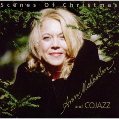 the album cover for Ann Malcolm & Cojazz - Scenes of Christmas