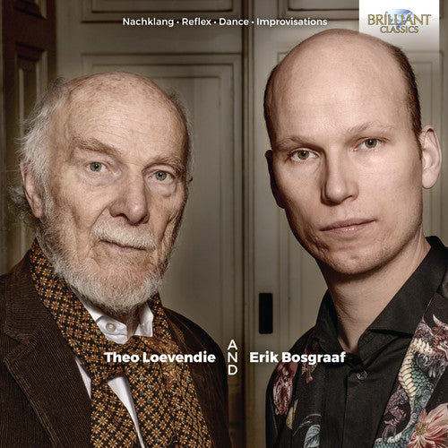 the album cover for Theo Loevendie - Nachklang / Reflex / Dance / Improvisations