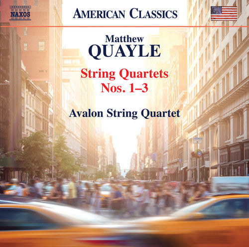 the album cover for Avalon String Quartet - String Quartets 1-3
