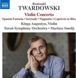 the album cover for Kinga Augustyn - Violin Concerto / Spanish Fantasia