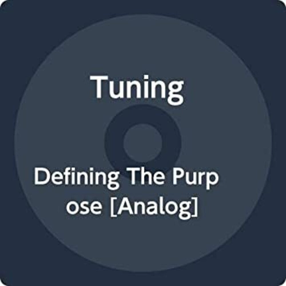 the album cover for Tuning - Defining The Purpose (Blue) [Limited Edition]