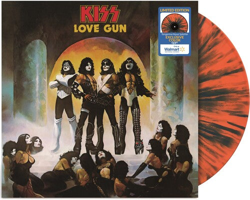 Kiss - Love Gun [Tangerine/Aqua Splatter LP] (Vinyl)