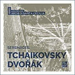 the album cover for Dvorak / Piovano - Serenades