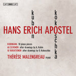 the album cover for Apostel / Malengreau - Apostel & Kokoschka & Kubin