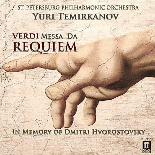 the album cover for Verdi / Alieva / Petrova - Messa Da Requiem