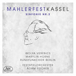 the album cover for Mahler / Verebics / Fischer - Sinfonie 2