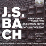 the album cover for J Bach S - Quintessence J.S. Bach