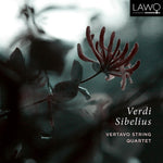 the album cover for Sibelius / Vertavo Quartet - Verdi & Sibelius