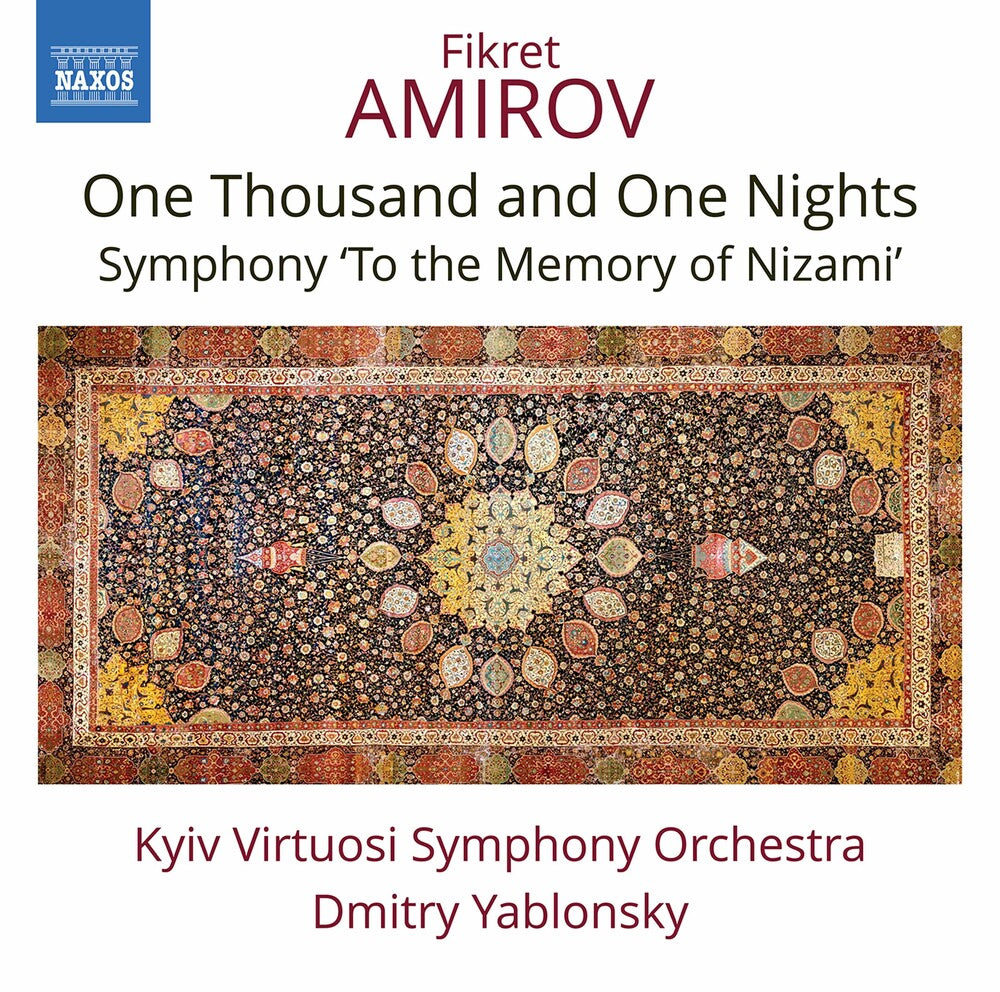 the album cover for Amirov / Kyiv Virtuosi Symphony Orch / Yablonsky - One Thousand & One Nights