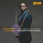 the album cover for Aho / George / Greenberg - Flute Sonatas & Solo Works
