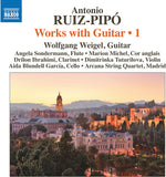 the album cover for Ruiz-Pipo / Madrid Arcana String Quartet - Works with Guitar 1