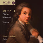 the album cover for Mozart / Donohoe - Piano Sonatas 1