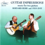 the album cover for Hebb / Svit - Guitar Impressions