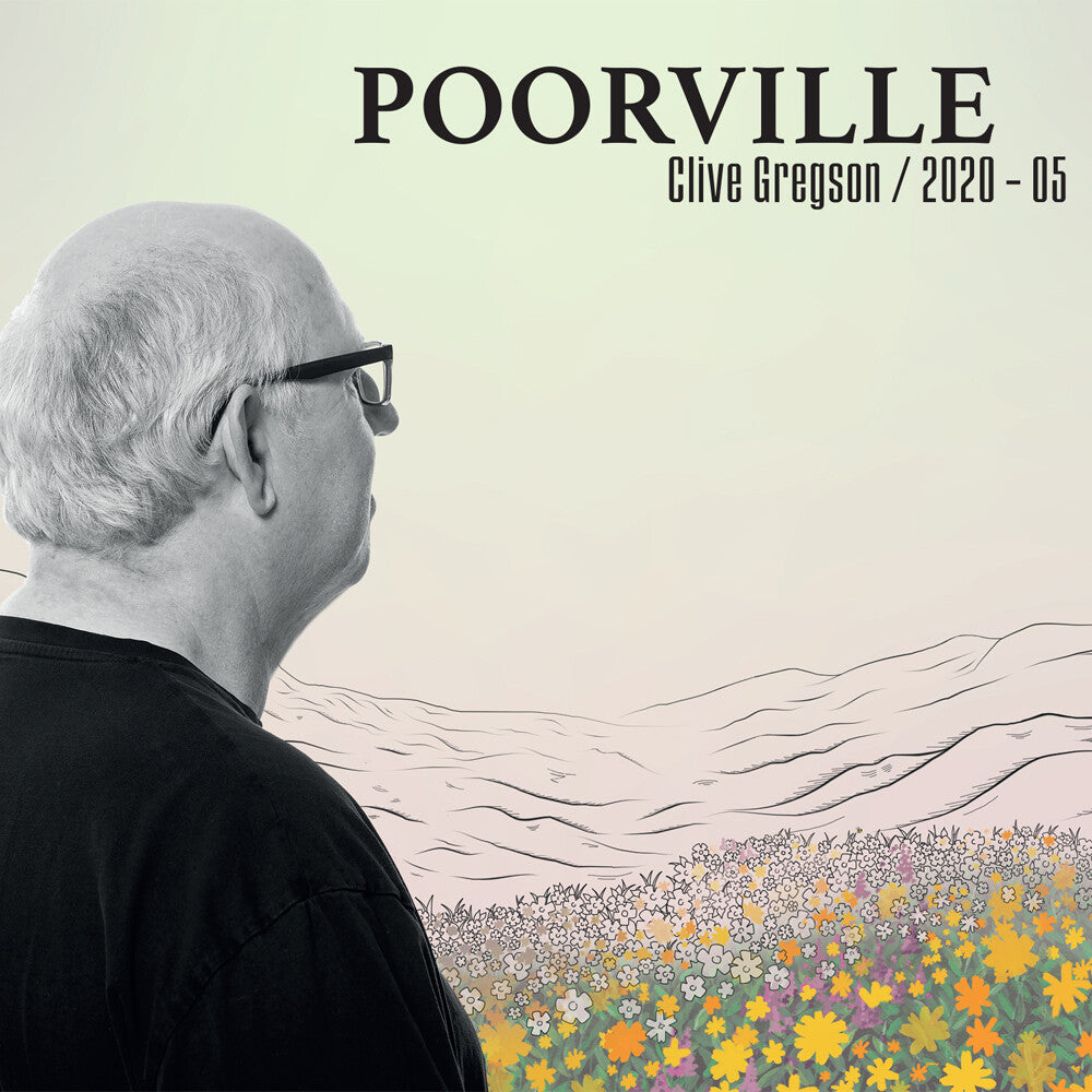 the album cover for Clive Gregson - Poorville (2020-05)