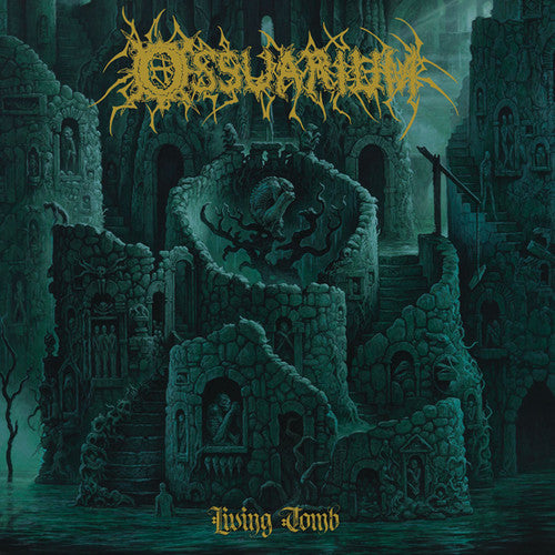 the album cover for Ossuarium - Living Tomb