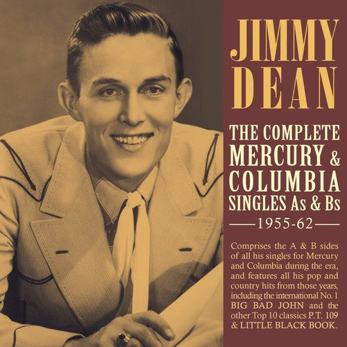 ジミー・ディーン - コンプリート・マーキュリー＆コロンビア・シングルズ A &amp; B 1955-62 (CD)