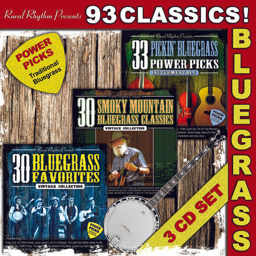 Varios Artistas - ¡93 Clásicos! Bluegrass - Selecciones Clave (Varios Artistas) (CD)