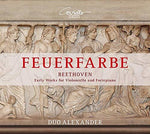 the album cover for Beethoven / Duo Alexander - Feuerfarbe