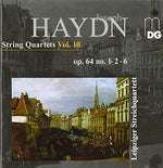 the album cover for Haydn / Leipzig String Quartet - String Quartets 10