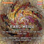 the album cover for Weigl / Fruhwirth - Violin Sonata 2 / Two Pieces for Violin