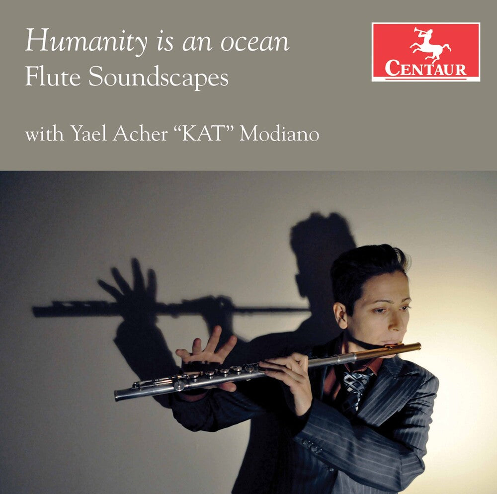 the album cover for Acher-Modiano / Modiano - Humanity Is An Ocean