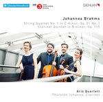 the album cover for Brahms / Aris Quartett / Johanns - String Quartet 1