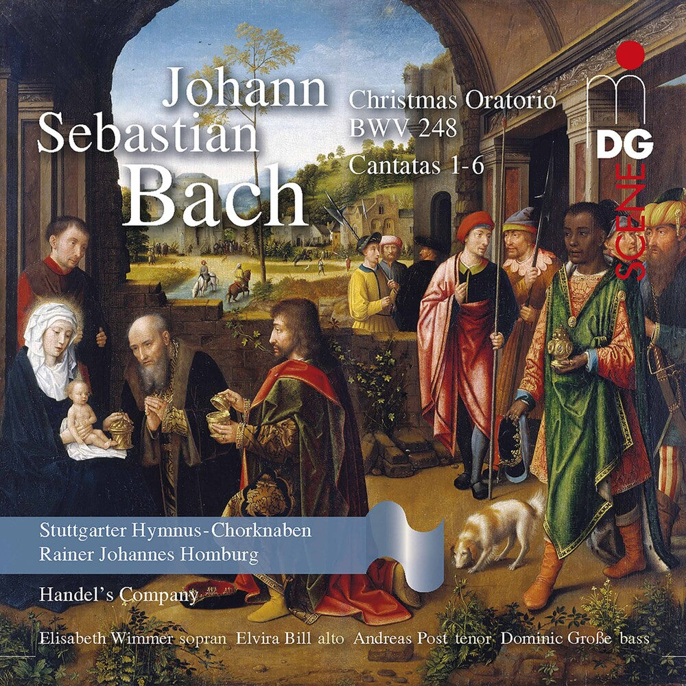 the album cover for J Bach S / Homburg - Christmas Oratorio BWV 248