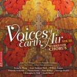 the album cover for Bakker / Vox Futura / Shenton - Voices of Earth & Air 3