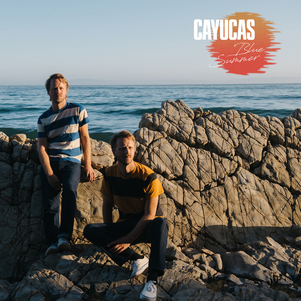 the album cover for Cayucas - Blue Summer