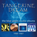 the album cover for Tangerine Dream - Blue Years Studio Albums 1985-1987