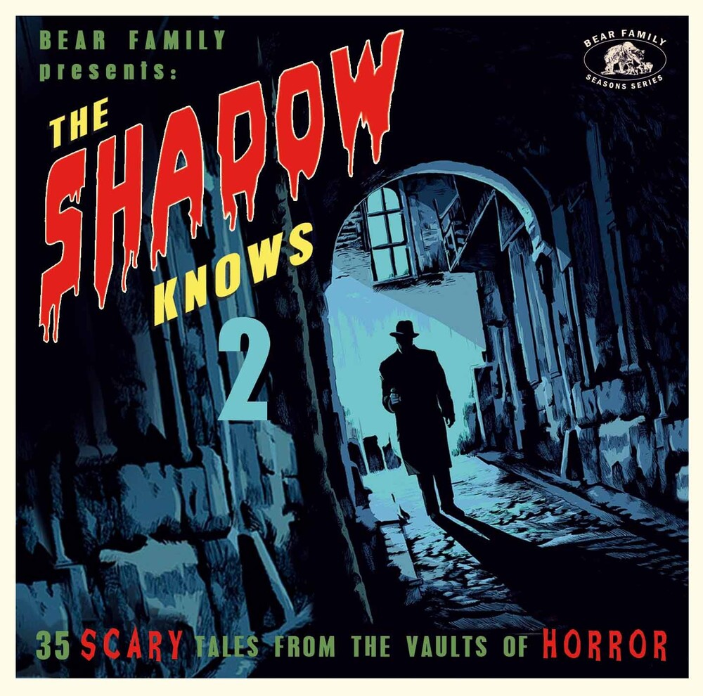 the album cover for Shadow Knows Vol 2 35 Scary Tales / Various Wb - Shadow Knows Vol. 2: 35 Scary Tales / Various [With Booklet]