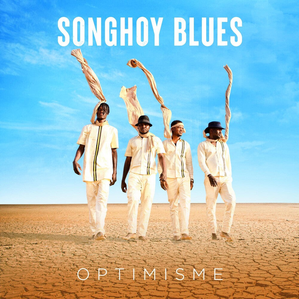the album cover for Songhoy Blues - Optimisme