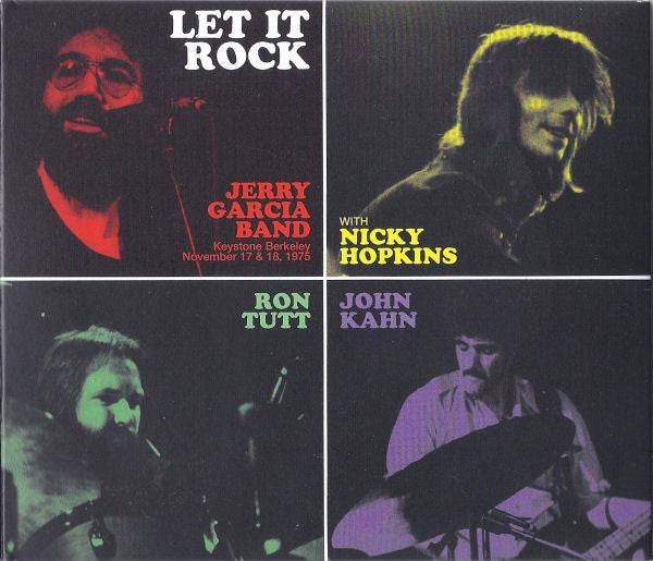Jerry Garcia Band* : Let It Rock (Keystone Berkeley, November 17 & 18, 1975) (2xHDCD, Album)