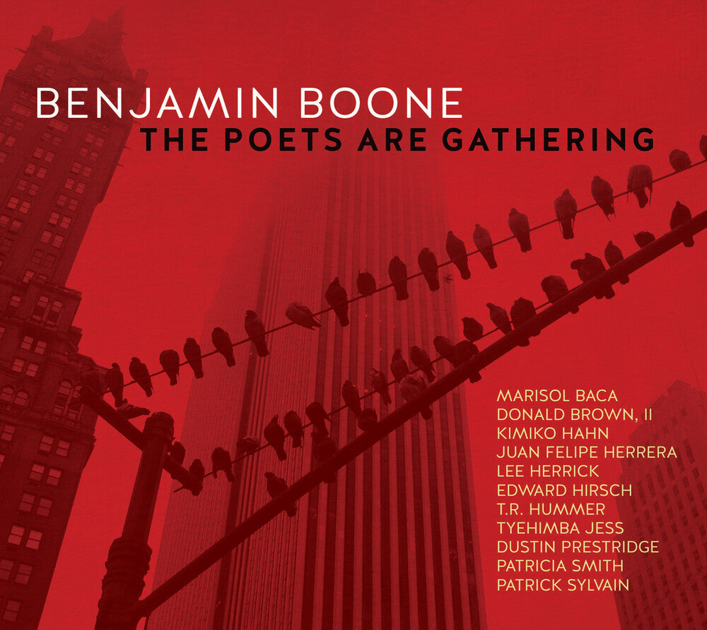 the album cover for Benjamin Boone - The Poets Are Gathering