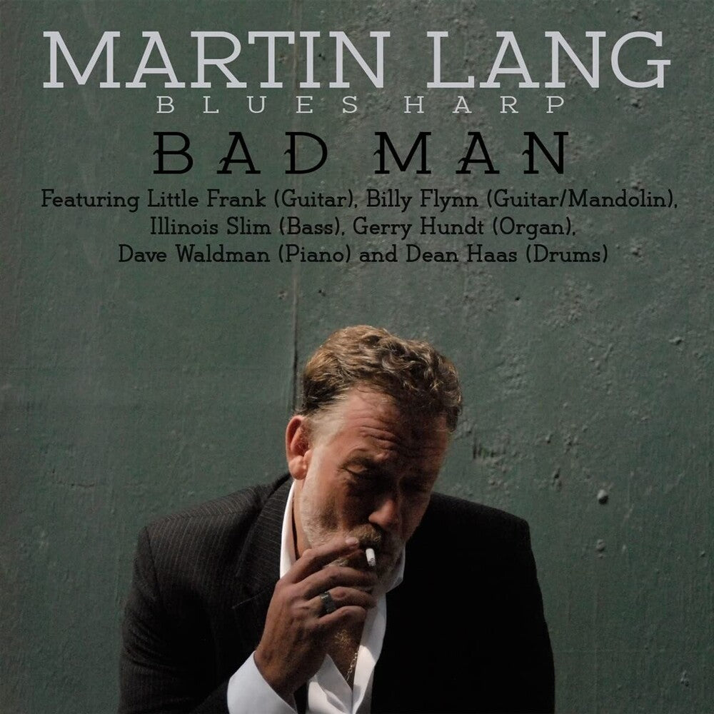 the album cover for Martin Lang - Bad Man